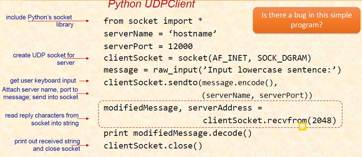 Computer Networking - TCP/UDP